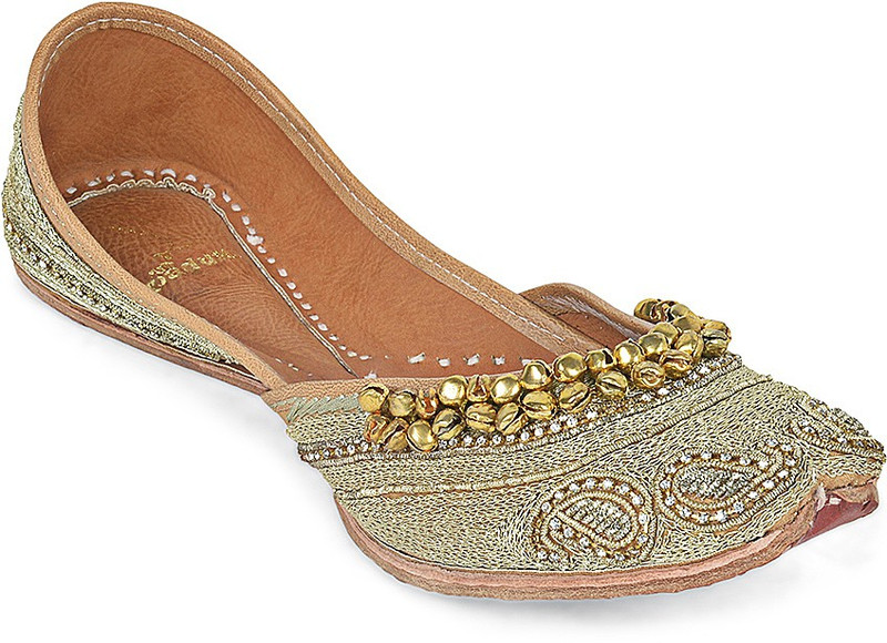 Paduki Mojaris For Women(Khaki)