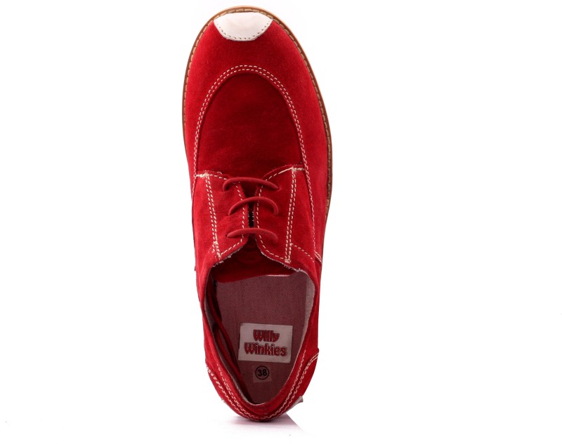 Willywinkies Sneakers For Women(Red) RS.1499 (66.00% Off) - Flipkart