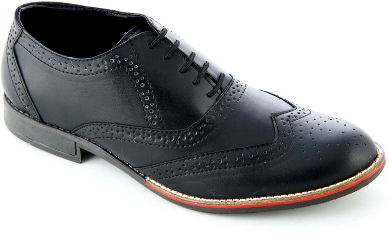 Devils Mark Jacob Corporate Casuals For Men(Black)