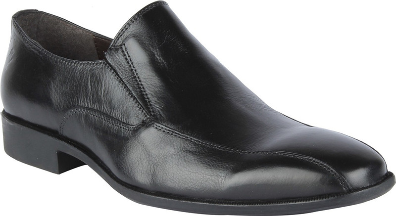 Salt N Pepper 15-238 Parker Black Slip On Shoes For Men(Black) Salt N Pepper 15-238 Parker Black Slip On Shoes For Men(Black)