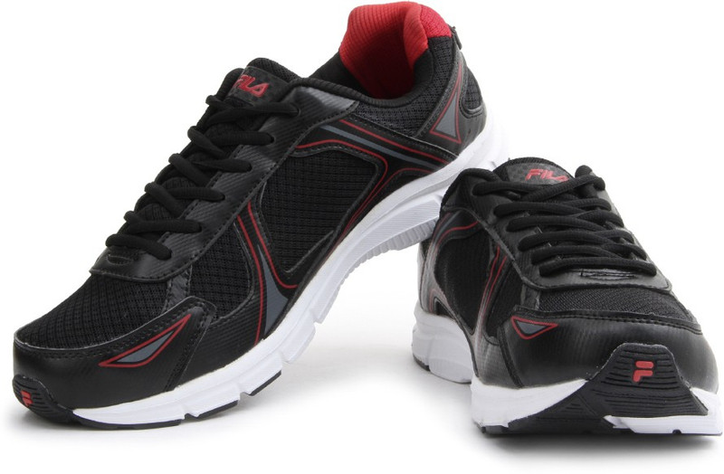 Fila Running Shoes For Men(Black)