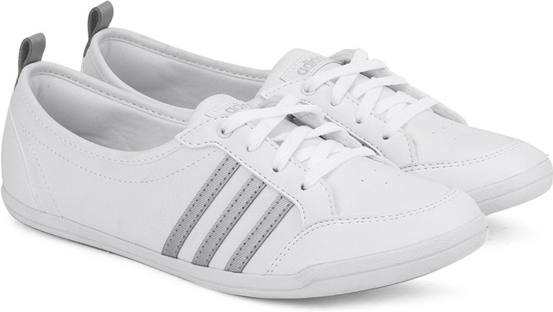 ADIDAS NEO PIONA W Sneakers For Women(White, Grey)