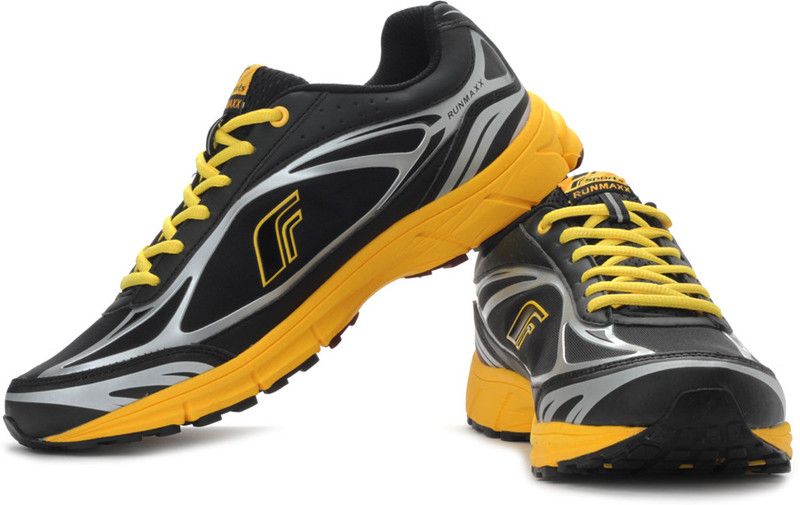 F-Sports Skyride For Men(Black, Yellow)