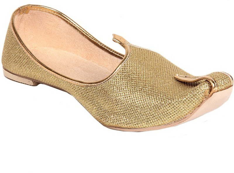 Pahnawa Mojaris For Men(Gold)