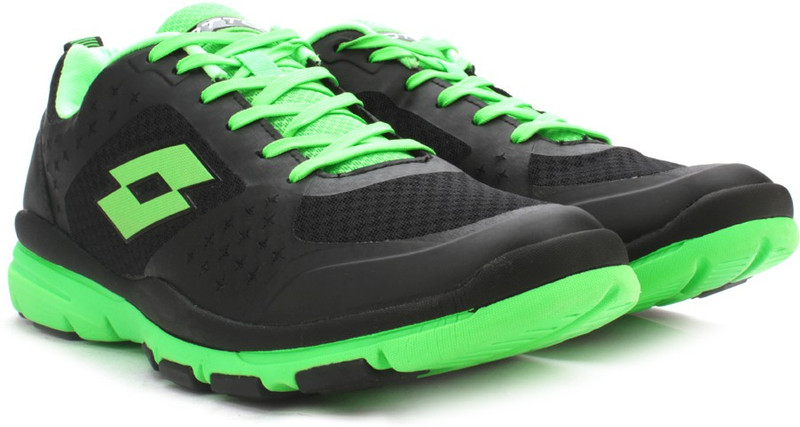 Lotto COLLEGE IV Running Shoes For Men(Green, Black) Lotto COLLEGE IV Running Shoes For Men(Green, Black)