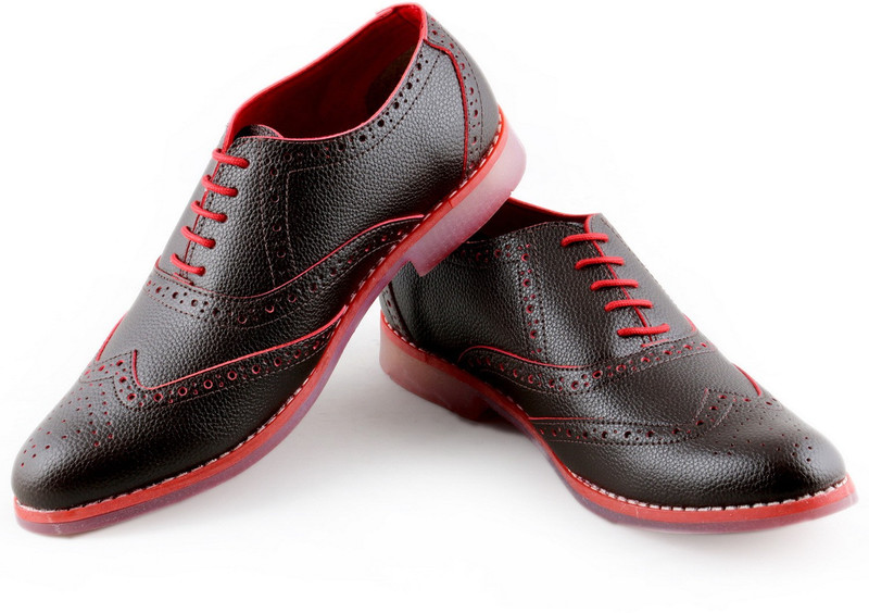 Devils Jacob Brown-Red Casual Shoes For Men(Red, Brown)