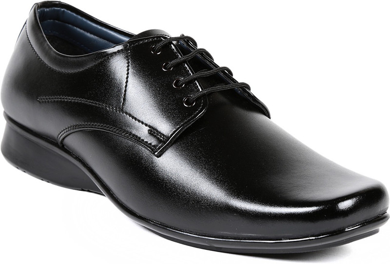 TEN Lace Up Shoes For Men(Black)