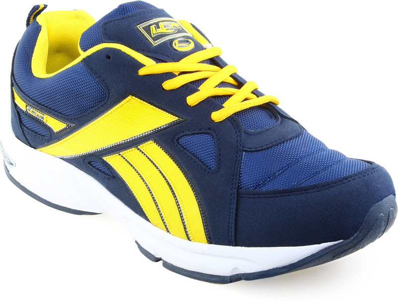 Lancer Yellow Running Shoes For Men(Blue, Yellow)
