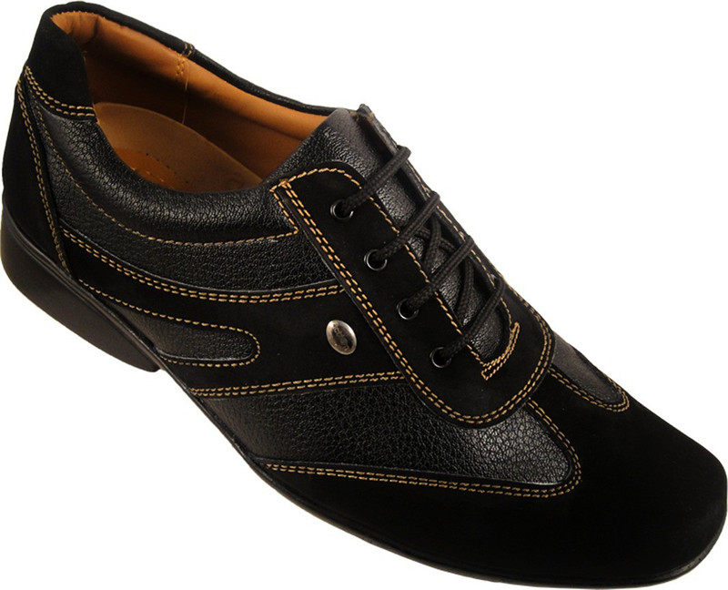 Action Synergy Fashion Line ZES017 Party Wear Shoes For Men(Black)