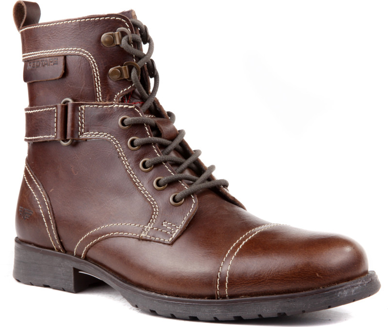 Red Tape Boots For Men(Brown)