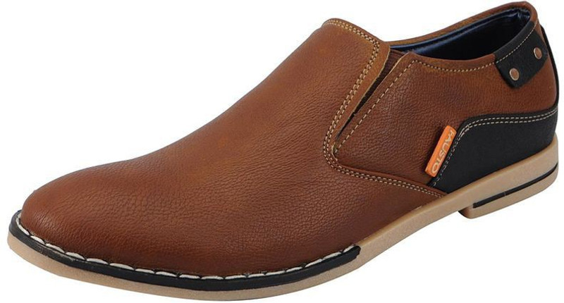 FAUSTO Driving Shoes For Men(Tan)