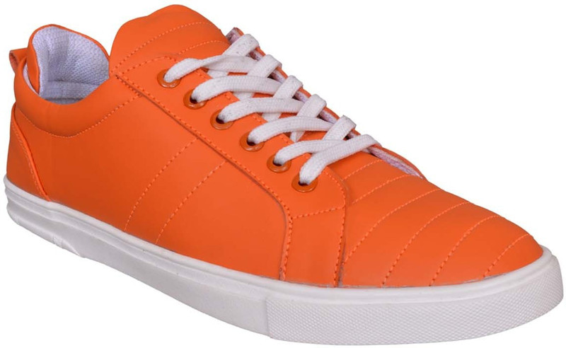 M & M ORANGE Sneakers For Men(Orange)
