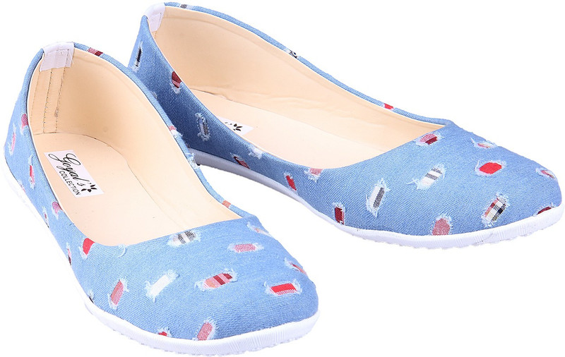 Goyal Rugged Sky Bellies For Women(Blue)