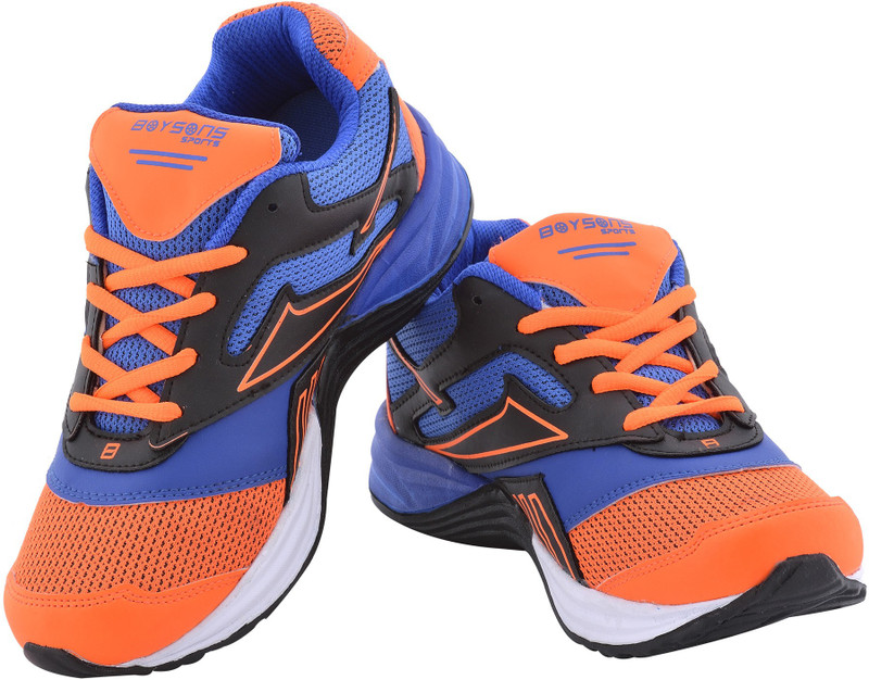 Boysons Training & Gym Shoes For Men(Blue, Orange)