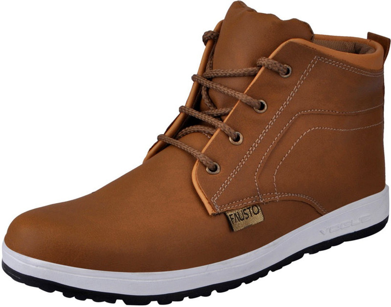 FAUSTO Sneakers For Men(Tan)