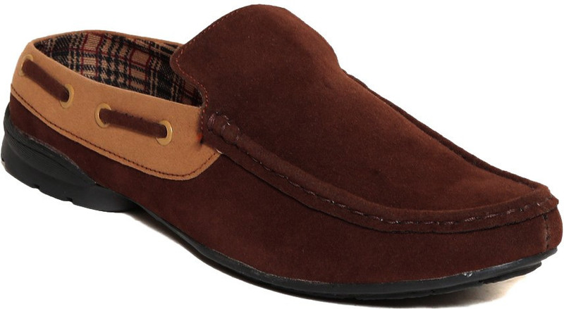 Zapatoz zapatoz mens fashion driving casual loafers Loafers For Men(Brown)