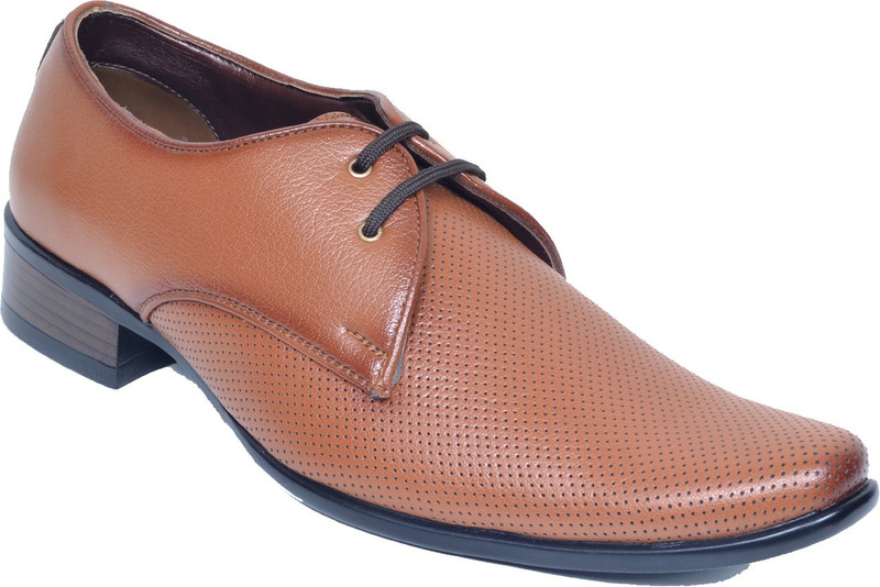 M & M Lace Up Shoes For Men(Tan)