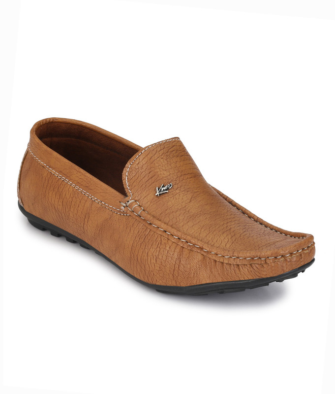 Knoos walnut Loafers For Men(Tan)
