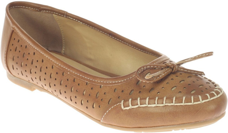 Khadim's Sharon Bellies For Women(Tan, Brown)