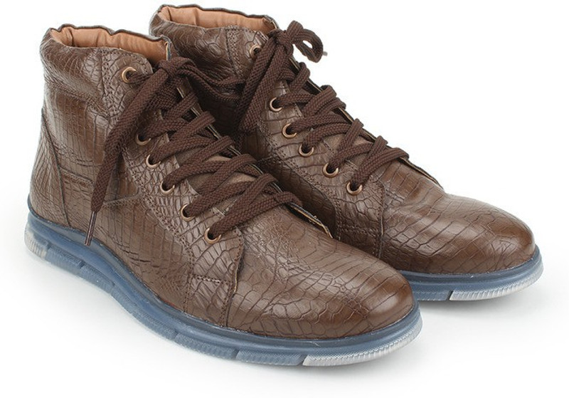 Knotty Derby Johnson Sneak Corporate Casuals For Men(Brown)