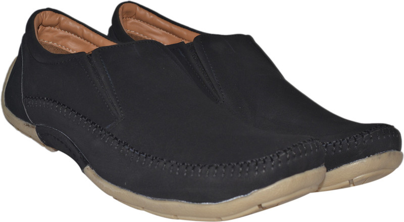 Human Steps Big Men Casuals For Men(Black)