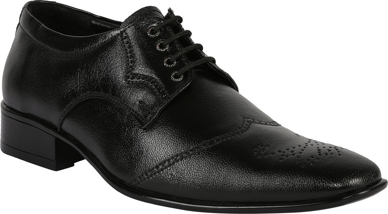 Shoe Bazar Lace Up For Men(Black)