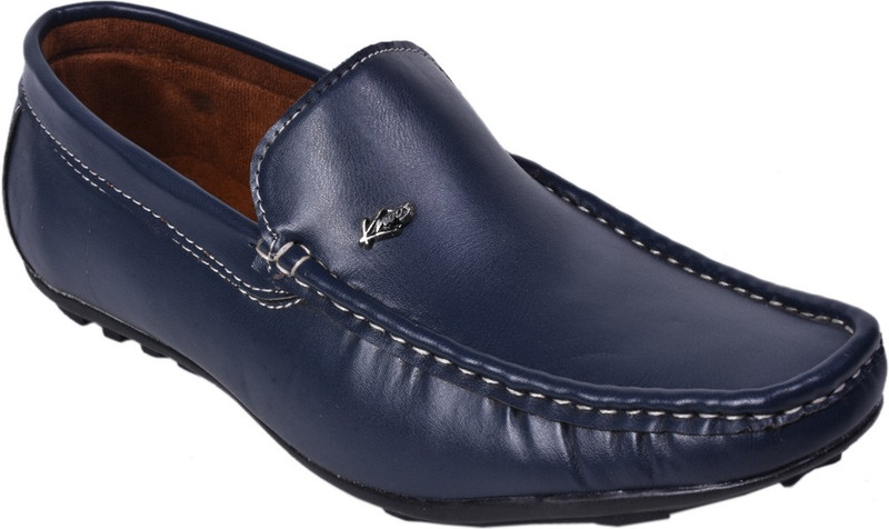 Knoos decent Loafers For Men(Blue)
