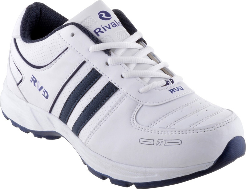 Rivaldo White Navy Running Shoes For Men(Navy, White)