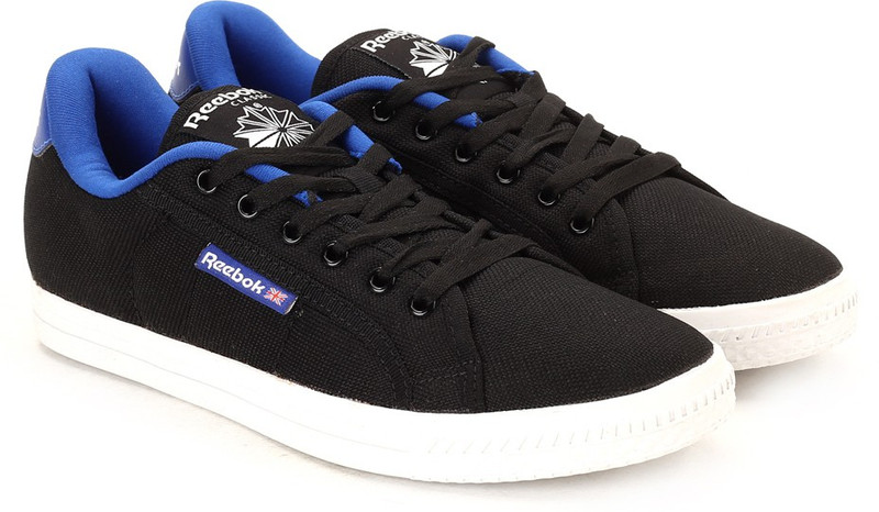 REEBOK COURT Canvas Shoes For Men(Blue, Black)
