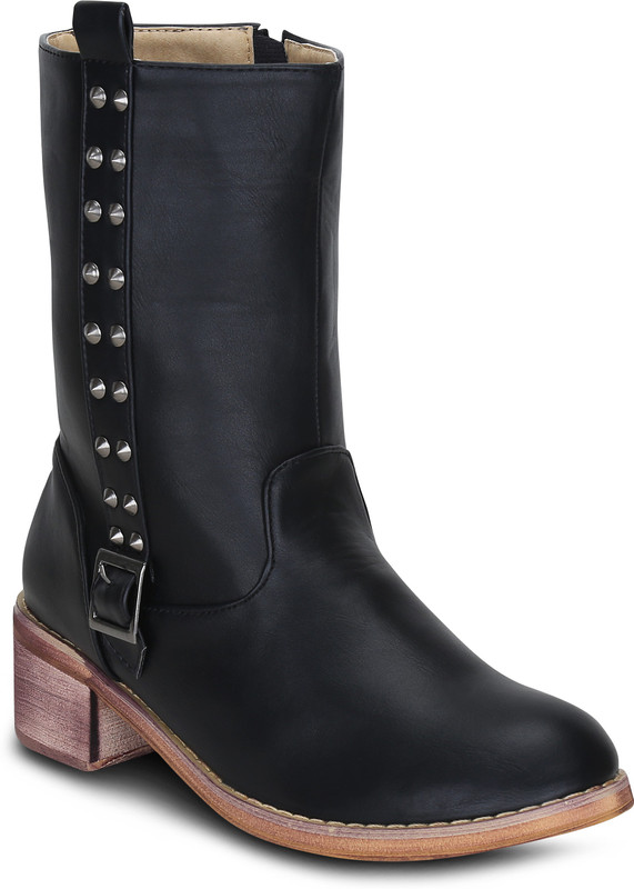 Get Glamr COPAL Boots For Women(Black)