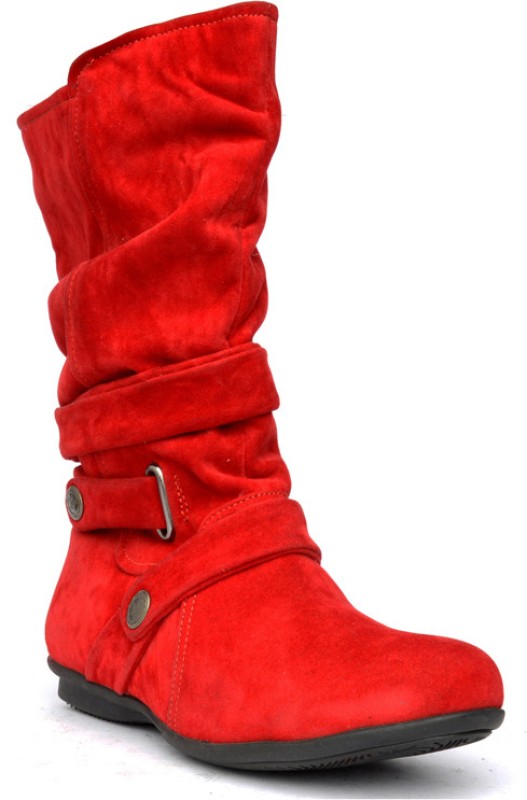 Bruno Manetti Balbina Boots For Women(Red)