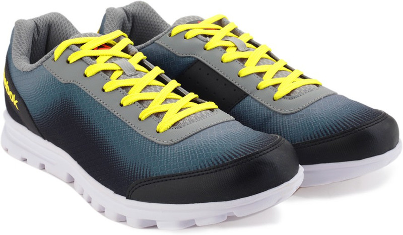 REEBOK DUO Men Running Shoes For Men(Grey, Yellow)