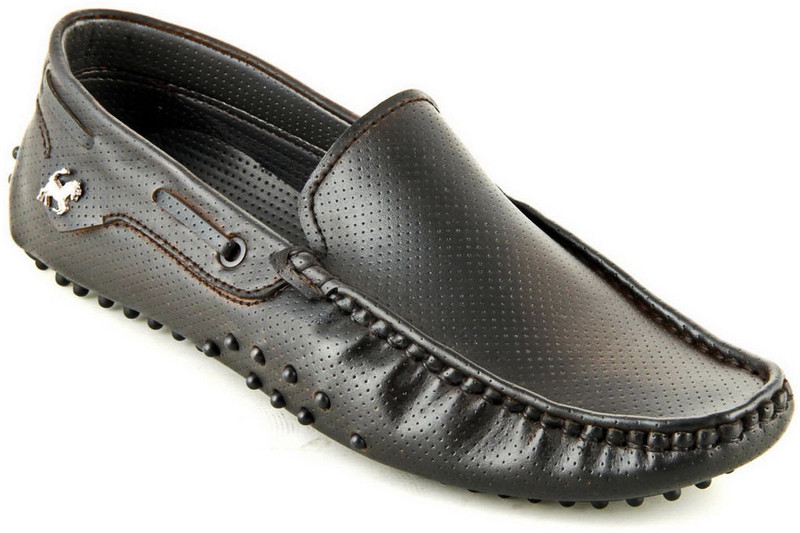 Faces By Devils Tavish Chocolate Brown Loafers For Men(Black) Faces By Devils Tavish Chocolate Brown Loafers For Men(Black)