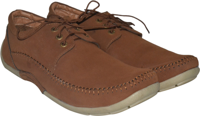 Human Steps Big Size Casuals For Men(Tan)