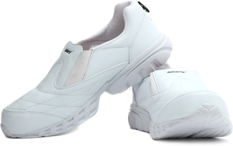 Sparx SM-080B Walking Shoes For Men(White)