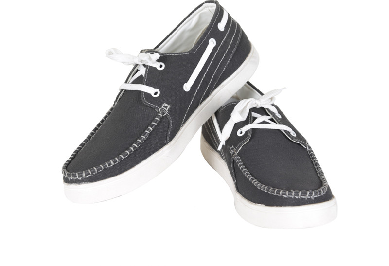 Quarks Canvas collection c Casuals For Men(Black)