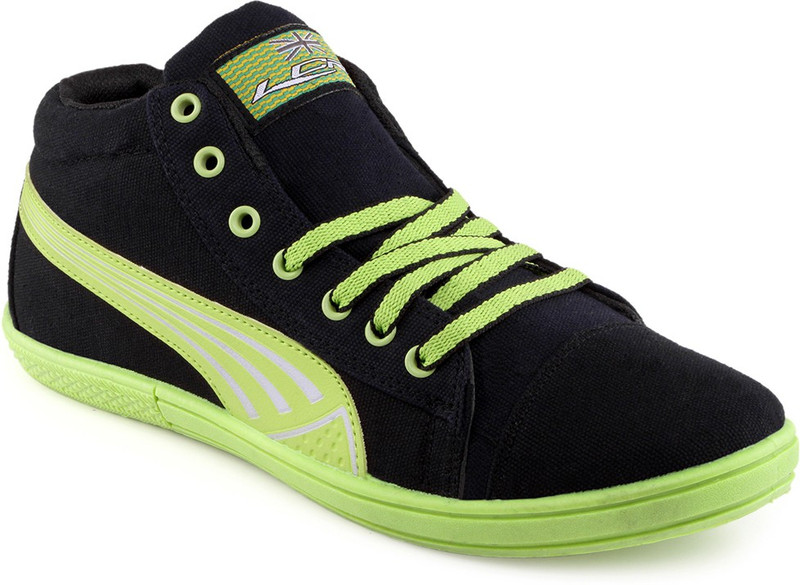Lancer Green Casuals For Men(Green, Black)