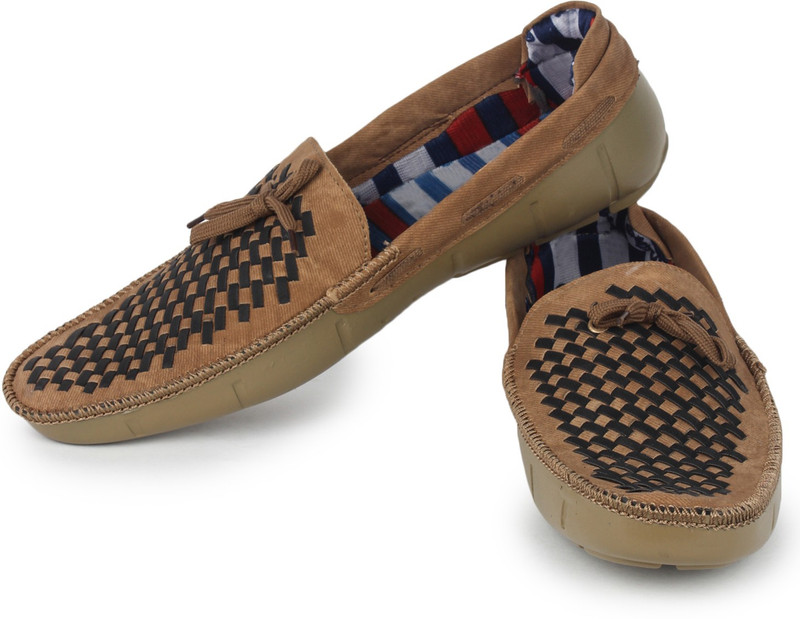Beonza Boat Shoes For Men(Tan, Black)