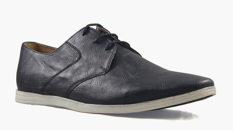 Knotty Derby Knicker Side Panel Chukka Corporate Casuals, Lace Up For Men(Black)