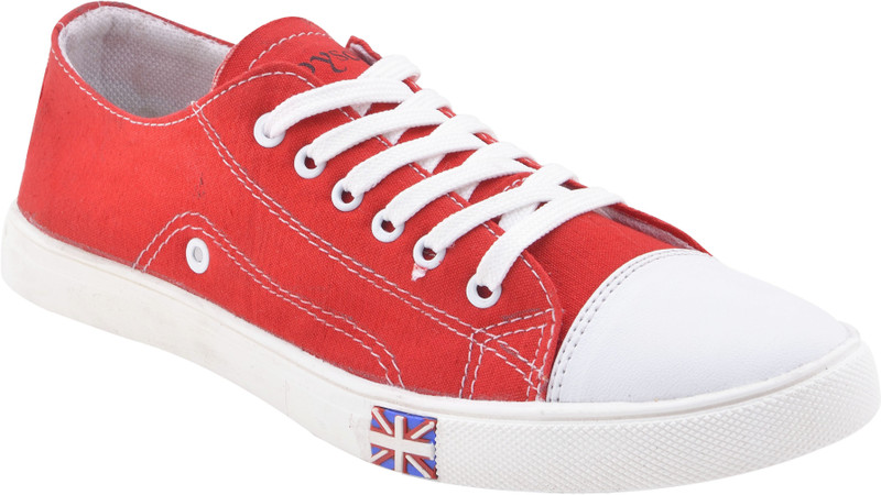 Boysons smart and dashin Sneakers For Men(Red, White)