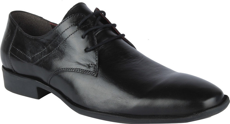 Salt N Pepper 15-234 Parker Black Lace Up Shoes For Men(Black) Salt N Pepper 15-234 Parker Black Lace Up Shoes For Men(Black)