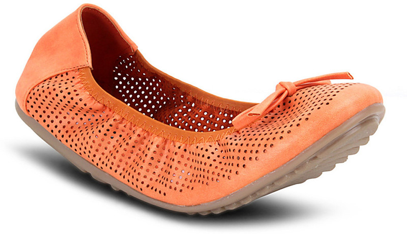 Get Glamr Stylish Bellies For Women(Orange)