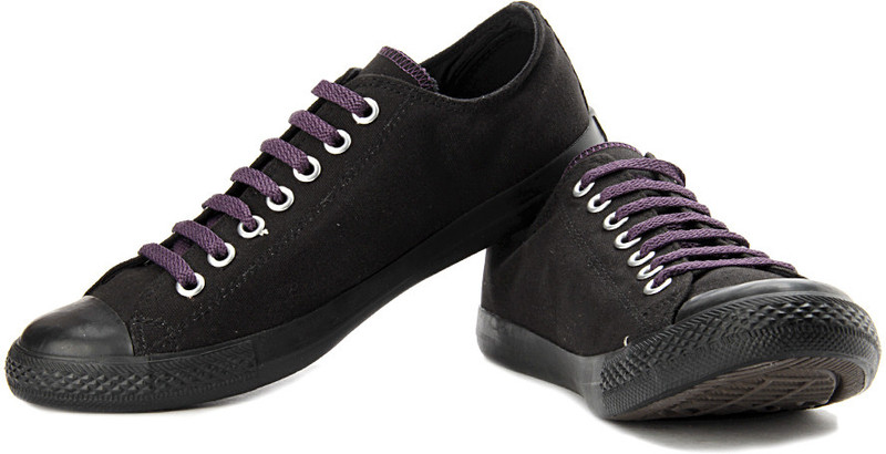 Converse Canvas Shoes For Men(Purple, Black)
