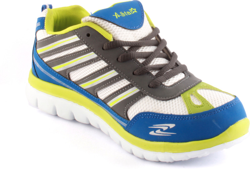 Zapatoz Rainbow Running Shoes For Men(Blue)