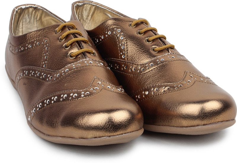 Beonza Party Wear Shoes For Women(Gold)