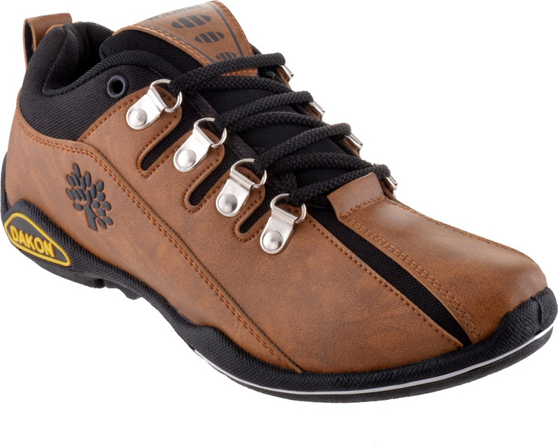 Dacon Tan Color Sneakers For Men(Tan)