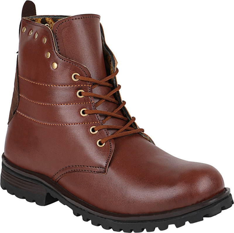 Knight Ace Boots For Men(Brown)