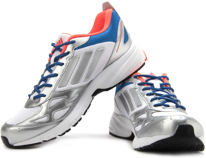 ADIDAS Zeta M Running Shoes For Men(Silver, White, Blue, Orange)