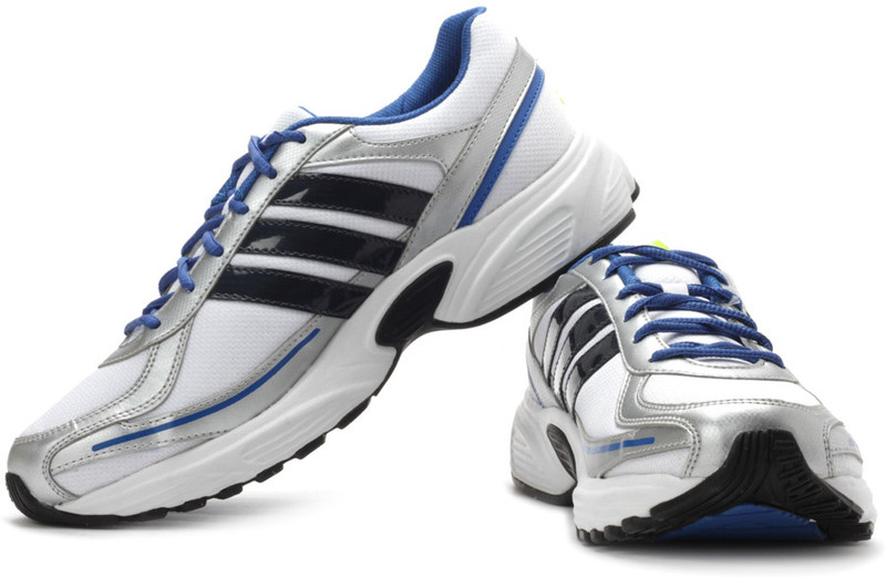ADIDAS Dario M Men Running Shoes For Men(Silver, Navy, White, Blue) ADIDAS Dario M Men Running Shoes For Men(Silver, Navy, White, Blue)