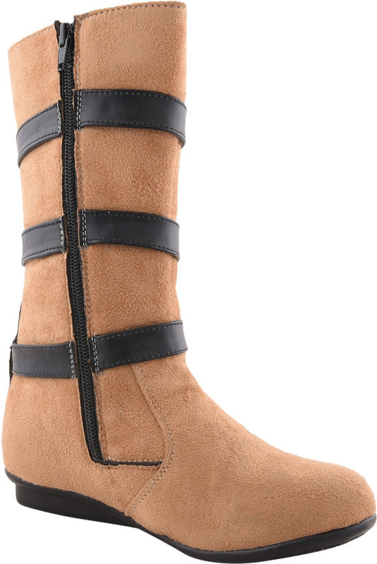 Bruno Manetti JD-111 Boots For Women(Beige)